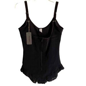 SHAPERX Shapewear Fajas Colombianas Body Shaper Open Bust Bodysuit 2XL NEW